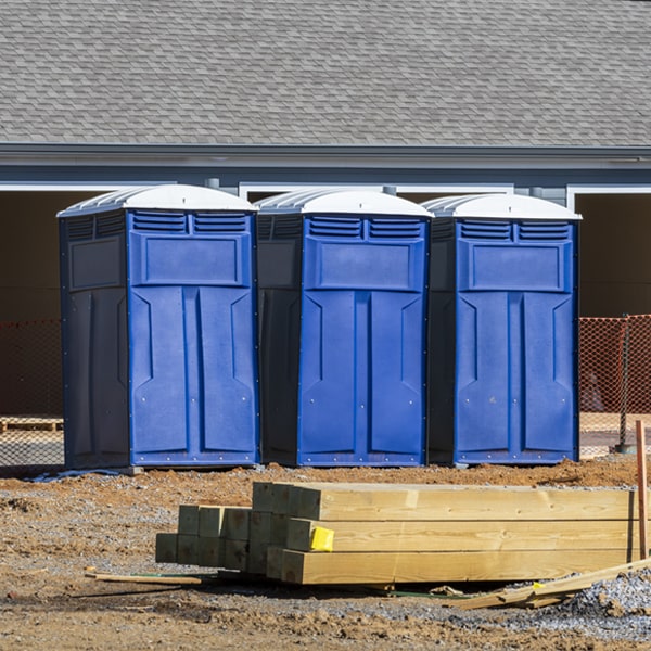 how can i report damages or issues with the porta potties during my rental period in South Jordan UT